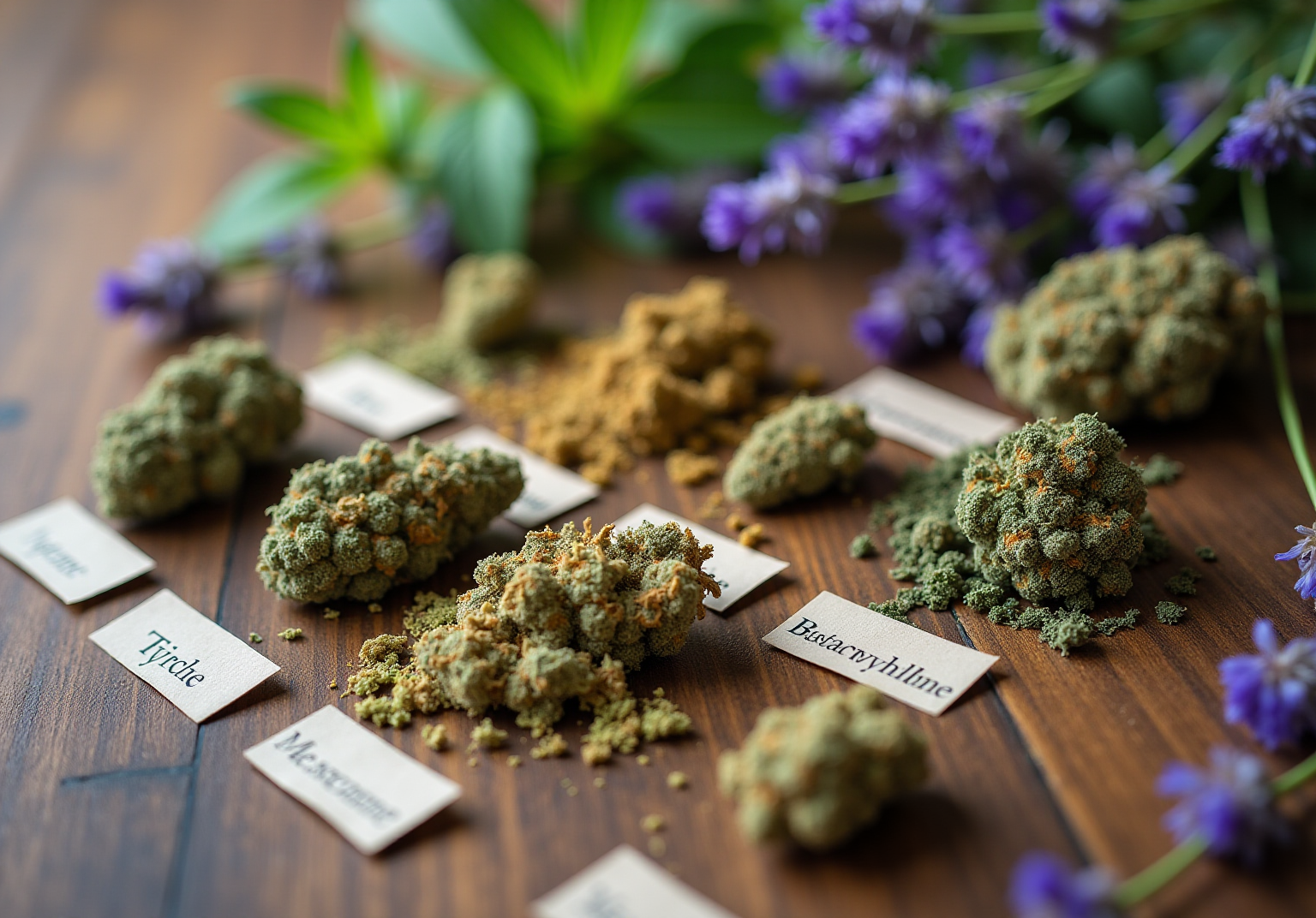 4 steps to use a terpenes profile chart for pain relief
