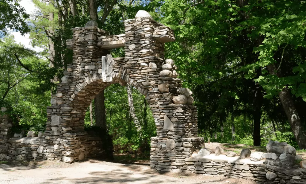 Gillette Castle Park Stone Gate is a great place to go after you get your medical marijuana card