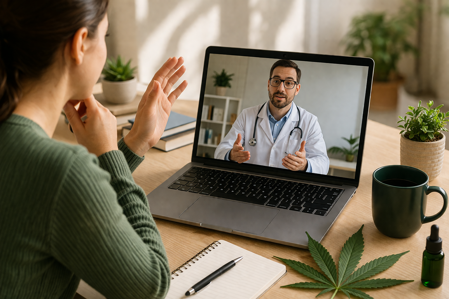 what happens at your mmj card appointment how to do a telehealth visit
